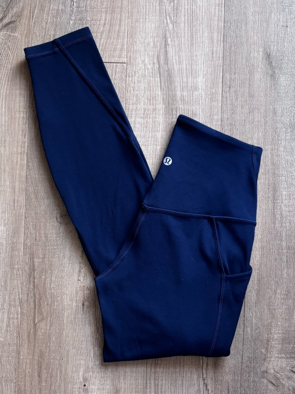 Lululemon Align High Rise Pant W/ Pockets in True Navy 25”